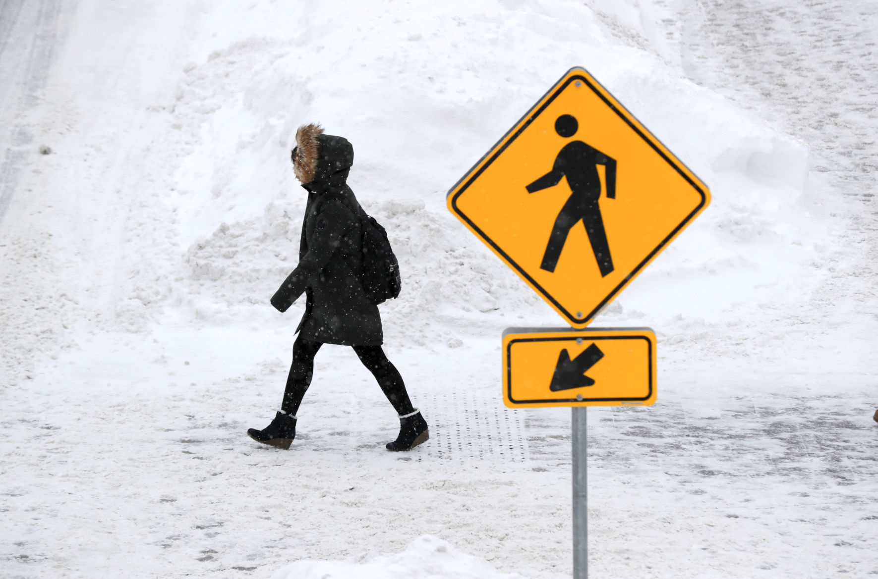 Winter storm hits Madison area